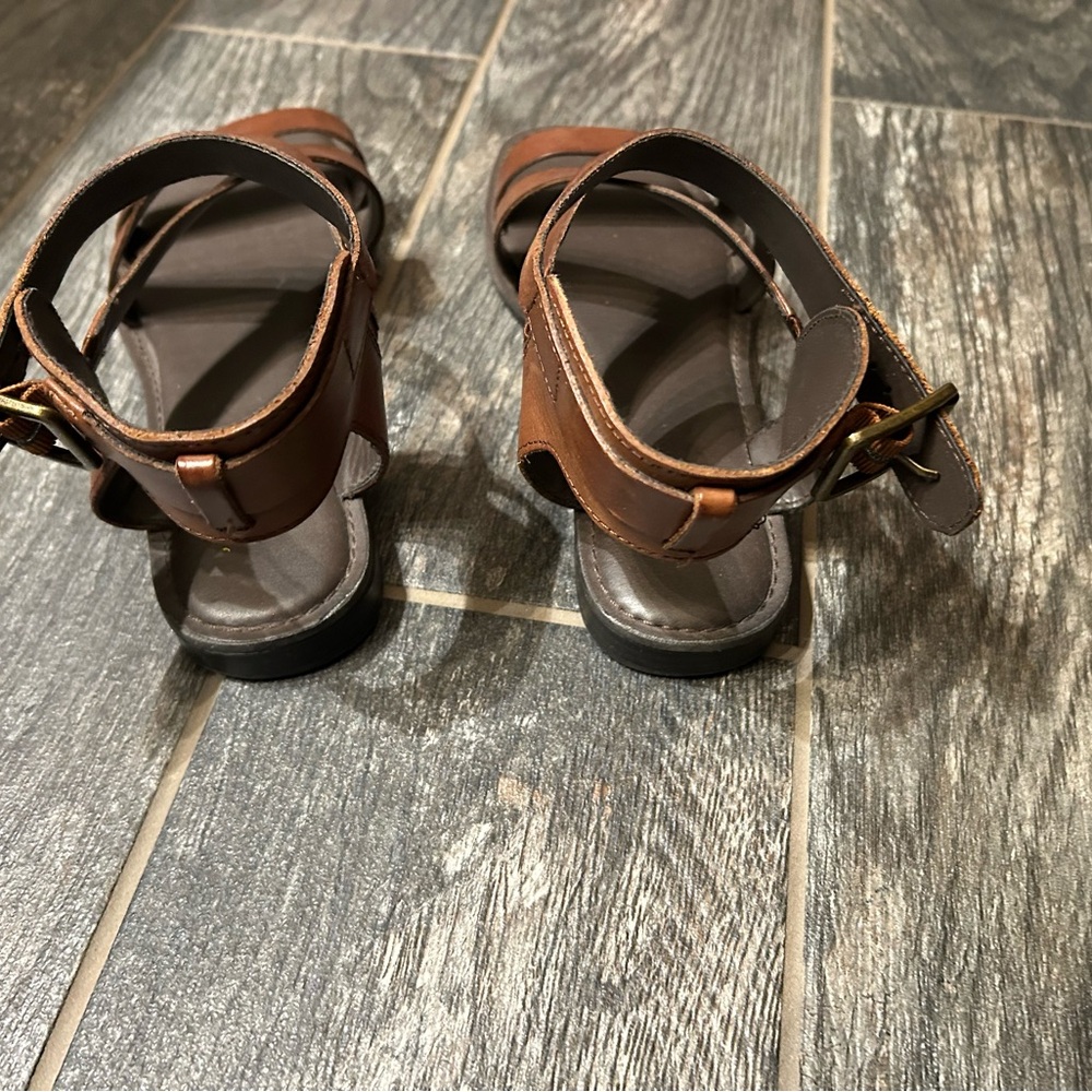 Leather Gladiator Sandals - Picture 5 of 5